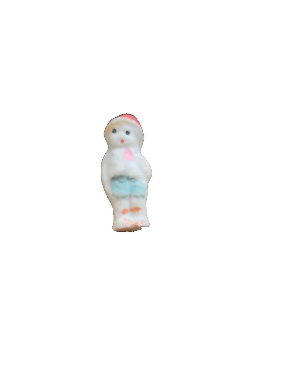 Miniature Frozen Charlotte Bisque Dutch Boy/Girl Doll Made in Japan